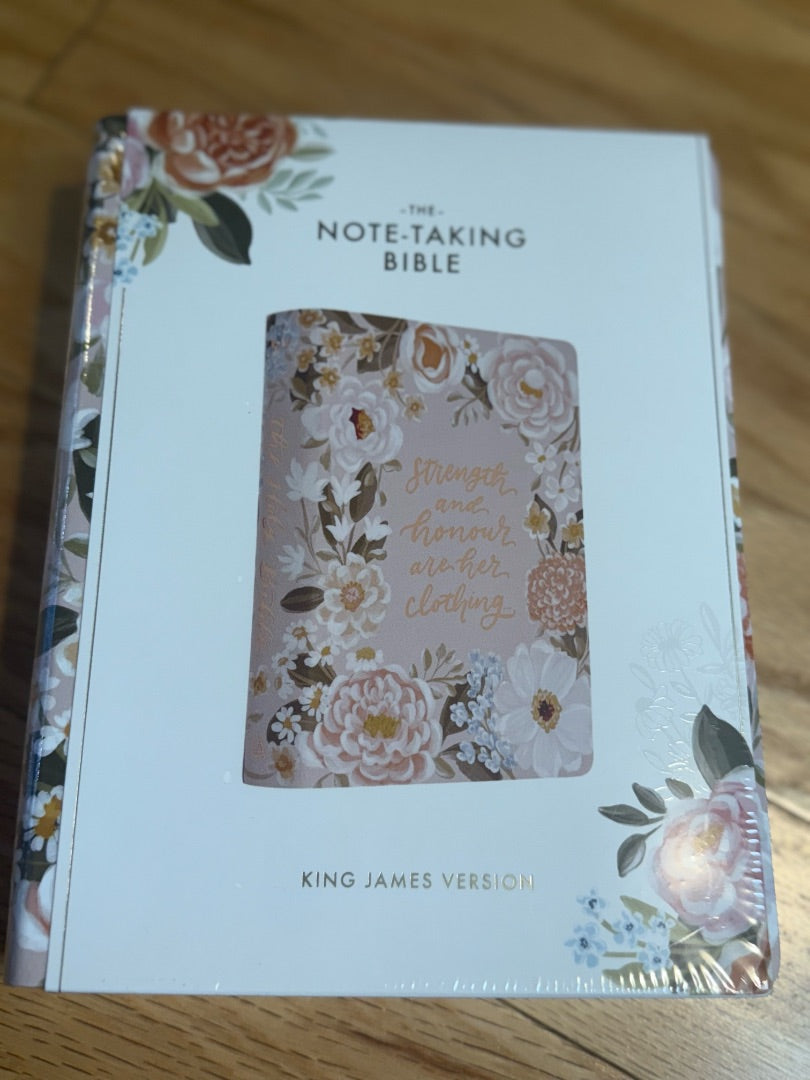 KJV Note-Taking Bible- Proverbs 31:25