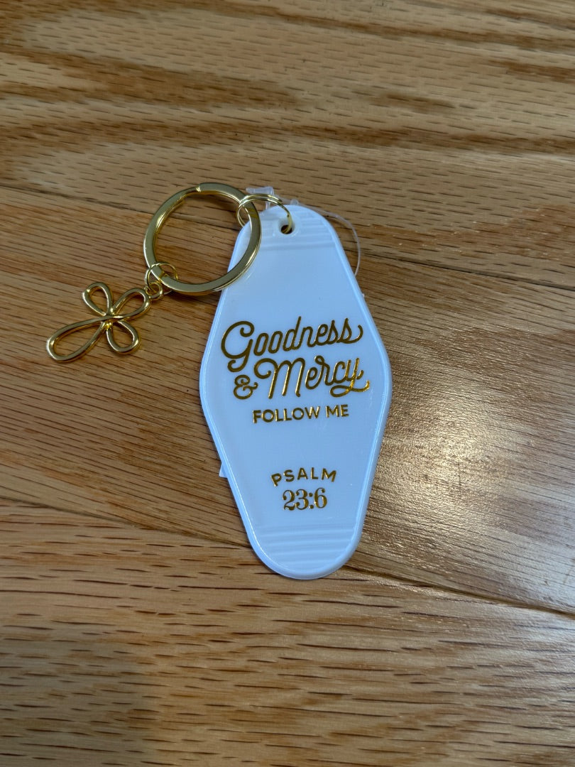 Motel Keychain- Psalm 23:6
