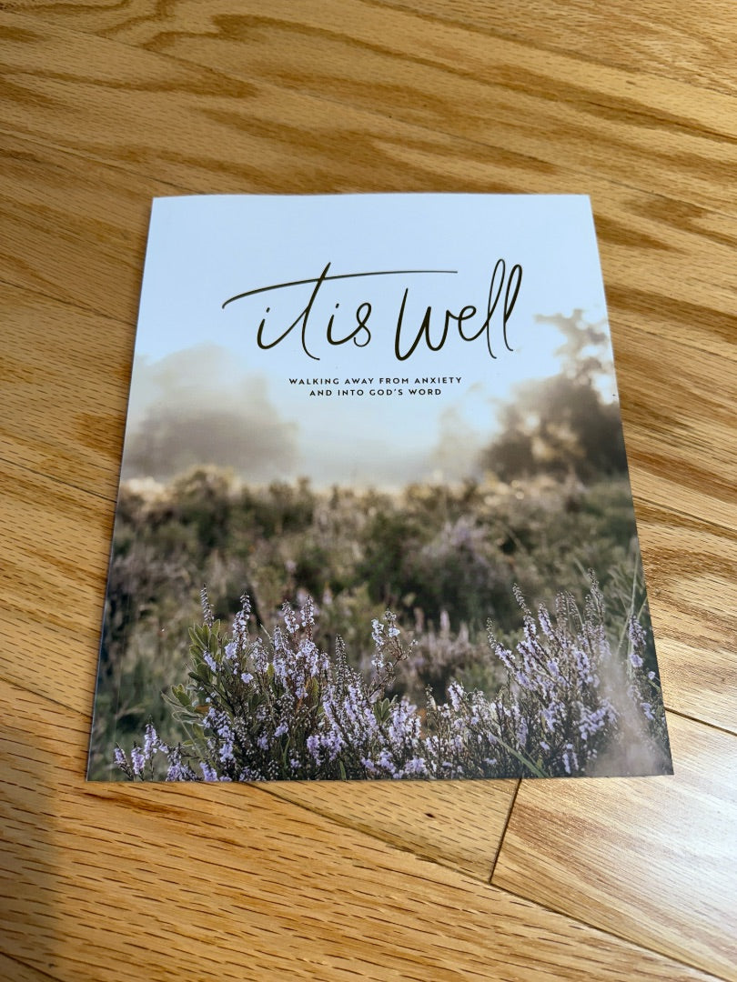 It Is Well, Anxiety Devotional